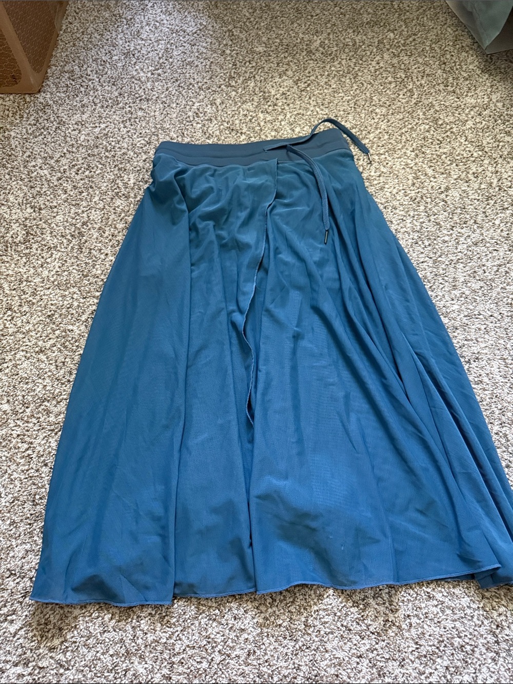 HALARA Teal Blue Wrap Skort